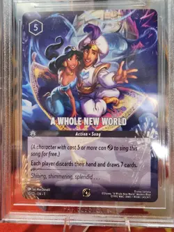 9.5 BGS Disney Lorcana A Whole New World Infinity Promo Card 10/C1 EN 1 Non Foil - Image 4