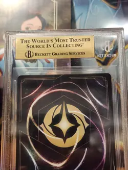 9.5 BGS Disney Lorcana A Whole New World Infinity Promo Card 10/C1 EN 1 Non Foil - Image 5