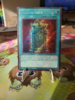 Yu-Gi-Oh! Illusion Gate MZMU-EN023 1st Edition Secret Rare Yugioh Card - Image 1