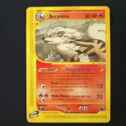 Arcanine 3/144 Skyridge Aya Kusube 2003 Nintendo Pokemon Card - Image 1
