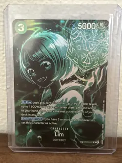 One Piece Card Lim SP Alternative Art OP09-037 SR Legacy of the Master English - Image 1