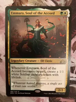 1x EMMARA, SOUL OF THE ACCORD - Guilds of Ravnica - MTG - Magic the Gathering - Image 1