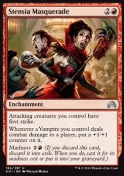 MTG 4x STENSIA MASQUERADE - BALLO IN MASCHERA DI STENSIA - SOI - MAGIC - Image 1