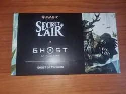 Magic The Gatering Secret Lair Ghost of Tsushima No Foil *SEALED* - Image 3