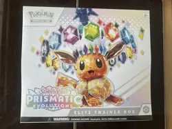 Pokemon TCG Prismatic Evolutions ETB Elite Trainer Box Sealed - Image 1