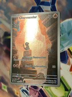 Pokemon Charmander 168/165 Illustration Rare 151 NM - Image 2