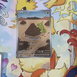 Pokemon Larvitar, Illustration Rare, Holo, SV03: Obsidian Flames, 203/197 [NM] - Image 1