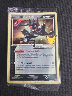 3x Pokemon TCG Greninja Gold Star SWSH144 25th Celebrations Promo Sealed Bundle - Image 3