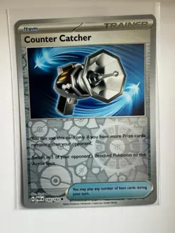 COUNTER CATCHER 160/182 PARADOX RIFT POKEMON REVERSE HOLO NM/M TOYSTE BEACH - Image 1