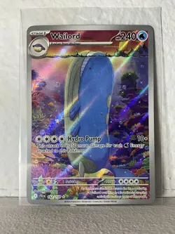 Pokemon Wailord 162/159 Journey Together IR EN - Image 1
