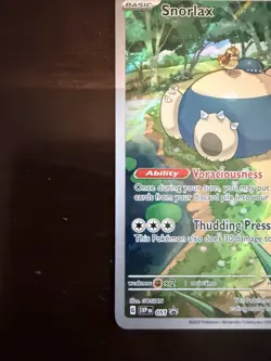 Snorlax SVP 051 Pokemon Center Promo Scarlet & Violet 151 ETB - Image 5