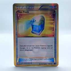 Pokemon TCG Karte - 121/116 Top-Trank - Deutsch Secret Rare Gold Border Holo - Image 1