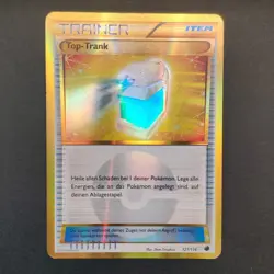Pokemon TCG Karte - 121/116 Top-Trank - Deutsch Secret Rare Gold Border Holo - Image 3