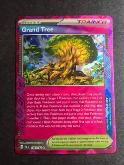Grand Tree 136/142 NM Stellar Crown ACE SPEC Rare Pokemon Holo - Image 1