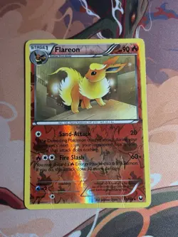 Flareon 12/108 Reverse Holo Uncommon Pokemon Black White Dark Explorers MP HP - Image 2