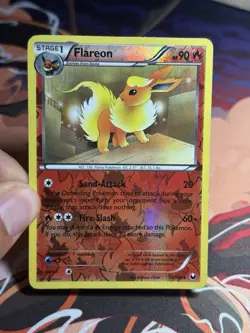 Flareon 12/108 Reverse Holo Uncommon Pokemon Black White Dark Explorers MP HP - Image 3