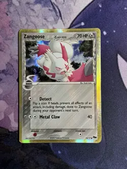 Zangoose Delta Species 15/17 Ex Era 2007 Pop Series 5 Holo Rare Pokemon TCG LP - Image 2