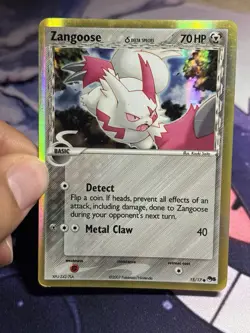 Zangoose Delta Species 15/17 Ex Era 2007 Pop Series 5 Holo Rare Pokemon TCG LP - Image 3