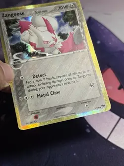Zangoose Delta Species 15/17 Ex Era 2007 Pop Series 5 Holo Rare Pokemon TCG LP - Image 5