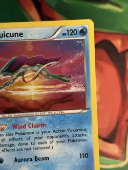Suicune 30/122 (Cosmos Holo) XY Breakthrough Blister Exclusives Pokemon LP SWIRL - Image 5