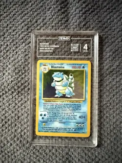 Blastoise #2 Pokemon Base Set TAG 4 - Image 1