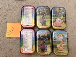 Pokemon TCG - Ascended Heroes Mini Tin Art Set Factory Sealed/New Lot of 6🔥🔥🔥 - Image 2