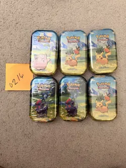 Pokemon TCG - Ascended Heroes Mini Tin Art Set Factory Sealed/New Lot of 6🔥🔥🔥 - Image 1