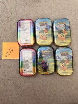 Pokemon TCG - Ascended Heroes Mini Tin Art Set Factory Sealed/New Lot of 6🔥🔥🔥 - Image 2
