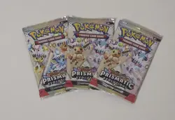 Pokemon TCG Prismatic Evolutions Booster Packs - Image 1