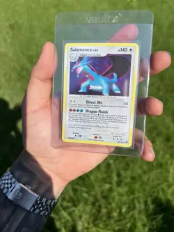 Pokemon TCG Salamence 2007 Diamond Pearl Holo Secret Wonders Holo Bleed NM LP - Image 2