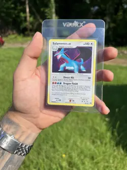 Pokemon TCG Salamence 2007 Diamond Pearl Holo Secret Wonders Holo Bleed NM LP - Image 4