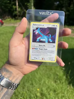 Pokemon TCG Salamence 2007 Diamond Pearl Holo Secret Wonders Holo Bleed NM LP - Image 5