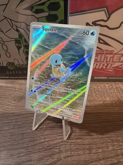 Pokemon TCG Squirtle SV: 151 Illustration Rare 170/165 - Image 2