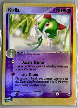 Kirlia - 35/109 Ruby & Sapphire Holo Pokemon - LP/MP 2003 Edition - Image 1