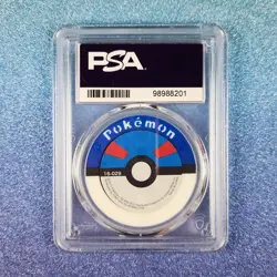 2010 Jolteon 29 Pokemon Battrio Coin Arcade Chip Takara TOMY Japan PSA 8 ⚡ POP 1 - Image 2