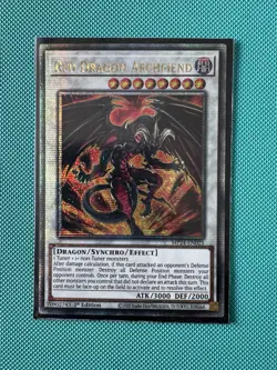 Yu-Gi-Oh! Red Dragon Archfiend MP24-EN025 • Quarter Century Secret Rare • NM - Image 1