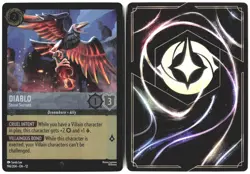 Disney Lorcana TCG Diablo Stone Servant 196/204 Foil Wilds Unknown - Image 3