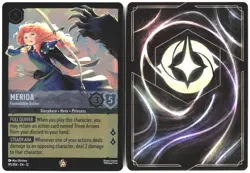 Disney Lorcana TCG Merida Formidable Archer 191/204 Foil Wilds Unknown - Image 3