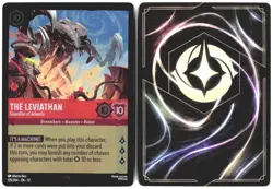 Disney Lorcana TCG The Leviathan Guardian of Atlantis 125/204 Foil Wilds Unknown - Image 3