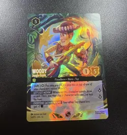 Disney Lorcana TCG Woody - Jungle Guide Set Champs Promo Foil 54/P3 - Image 1