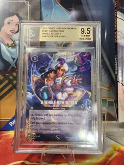 9.5 BGS Disney Lorcana - A Whole New World *PROMO* Non Foil 10/C1 - Image 1