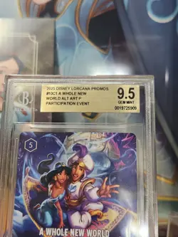 9.5 BGS Disney Lorcana - A Whole New World *PROMO* Non Foil 10/C1 - Image 2