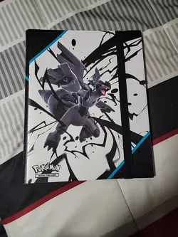 Pokemon TCG Black Bolt Binder NEW Card Holder - Image 1