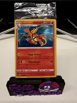 Special Delivery Charizard SWSH075 SWSH: Sword & Shield Promo Cards Holo SEALED - Image 1