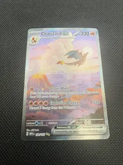 151 Charizard EX 199/165 Ultra Rare Holo Pokemon Card NM Near Mint - Image 1