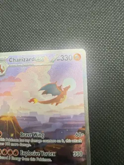 151 Charizard EX 199/165 Ultra Rare Holo Pokemon Card NM Near Mint - Image 2