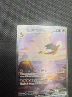 151 Charizard EX 199/165 Ultra Rare Holo Pokemon Card NM Near Mint - Image 3
