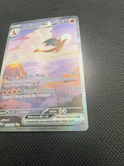 151 Charizard EX 199/165 Ultra Rare Holo Pokemon Card NM Near Mint - Image 5