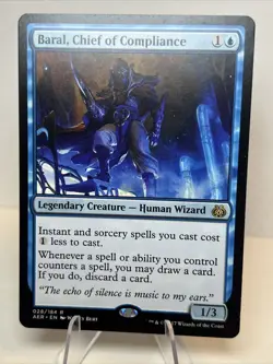 LP Baral, Chief of Compliance 028/184 Aether Revolt Magic: The Gathering Card - Image 1