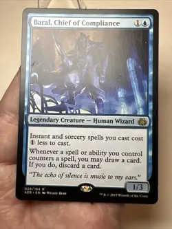 LP Baral, Chief of Compliance 028/184 Aether Revolt Magic: The Gathering Card - Image 3
